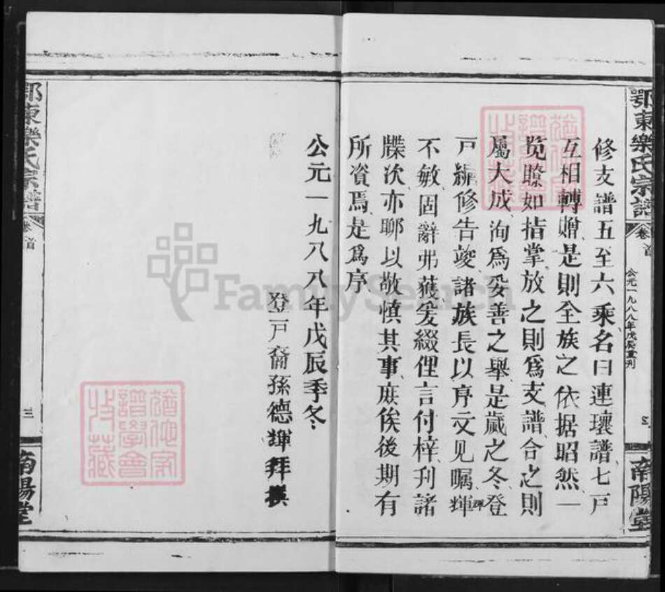 湖北省黄石市阳新县乐氏南阳堂族谱-乐氏宗谱.pdf电子版预览图3