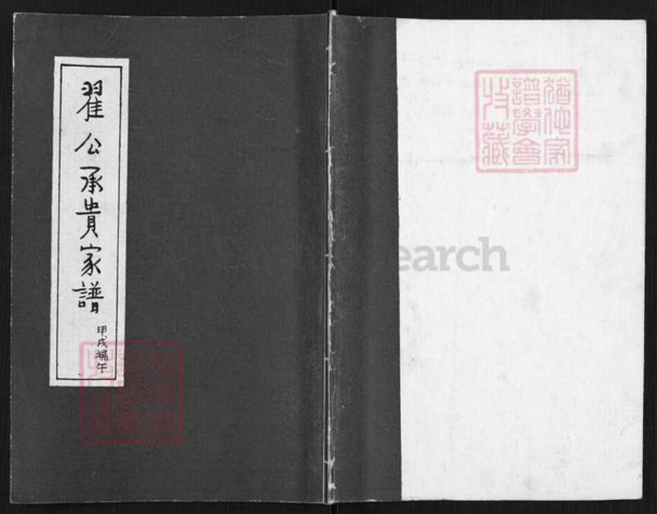 辽宁省沈阳市翟氏族谱-翟公承贵家谱.pdf电子版缩略图