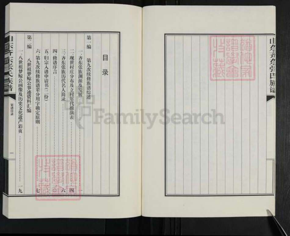 山东省滨州市邹平市台子镇张氏族谱-山东齐东张氏族谱.pdf电子版预览图5