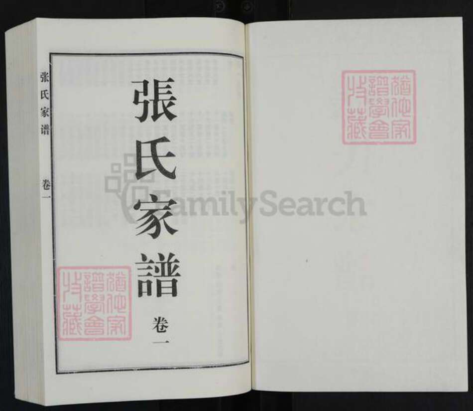 河北省沧州黄骅市常郭镇张氏族谱-张氏家谱.pdf电子版预览图1