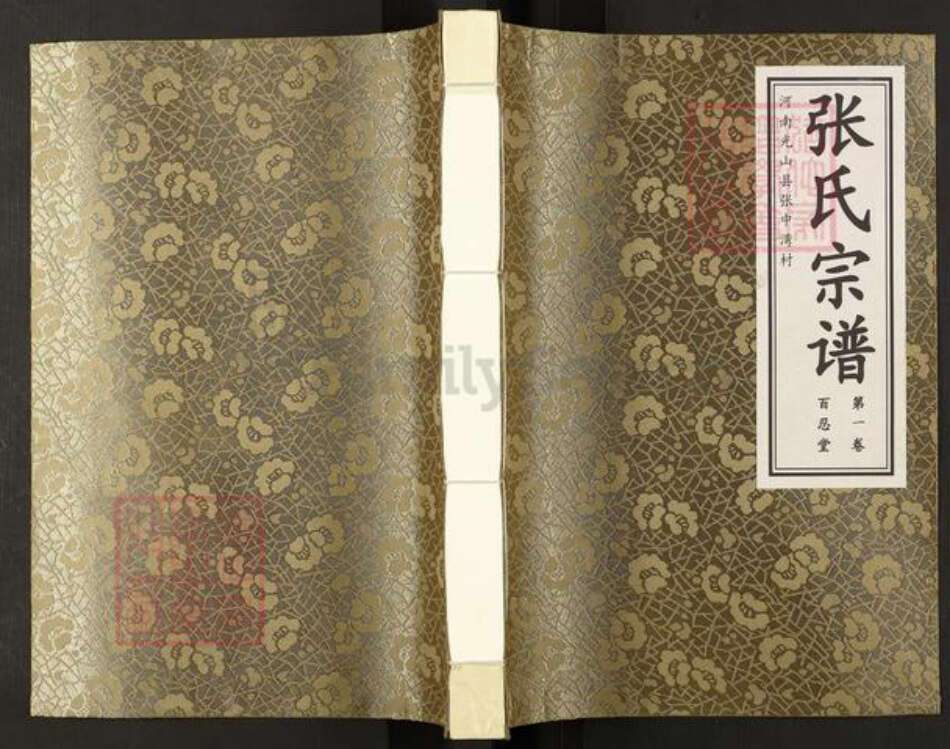 河南省信阳市光山县殷棚乡张氏百忍堂族谱-张氏宗谱.pdf电子版缩略图