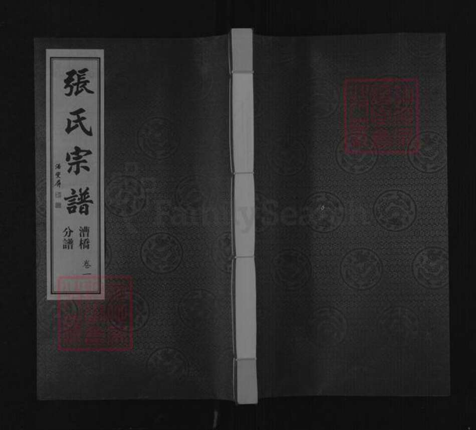 江苏省常州市武进县雪堰镇张氏春源堂族谱-张氏宗谱.漕桥分谱.pdf电子版缩略图