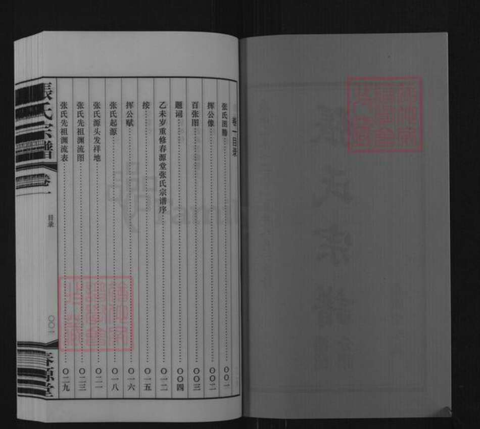 江苏省常州市武进县雪堰镇张氏春源堂族谱-张氏宗谱.漕桥分谱.pdf电子版预览图2