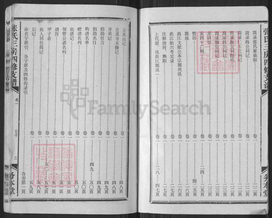 湖南省株洲市醴陵市醴陵张氏义本堂族谱-醴陵杨模垱张氏四修支谱.pdf电子版预览图3