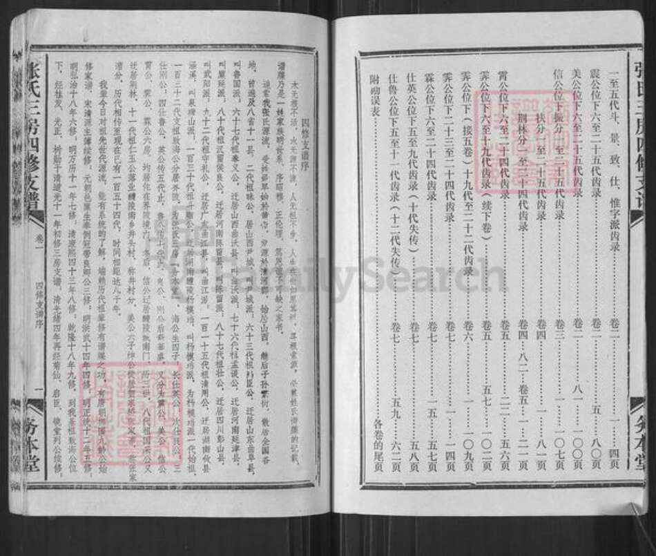 湖南省株洲市醴陵市醴陵张氏义本堂族谱-醴陵杨模垱张氏四修支谱.pdf电子版预览图4