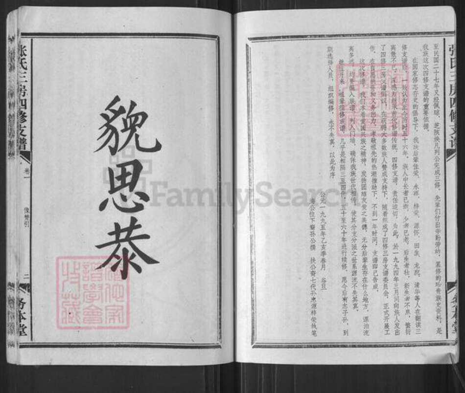 湖南省株洲市醴陵市醴陵张氏义本堂族谱-醴陵杨模垱张氏四修支谱.pdf电子版预览图5