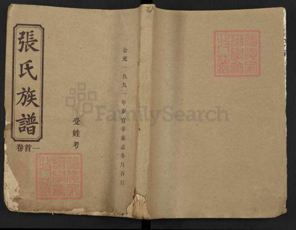 浙江省杭州市建德市梅城镇张氏金鉴堂族谱-张氏族谱.pdf电子版缩略图