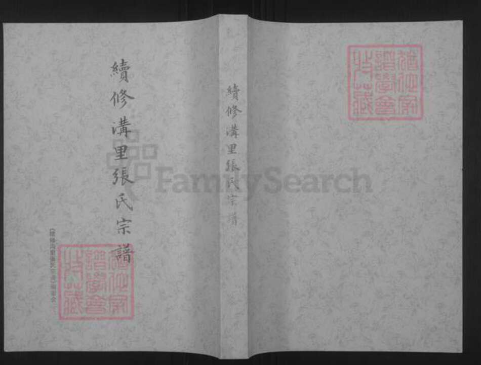 山西省忻州市原平市崞阳镇张氏族谱-续修沟里张氏宗谱.pdf电子版缩略图