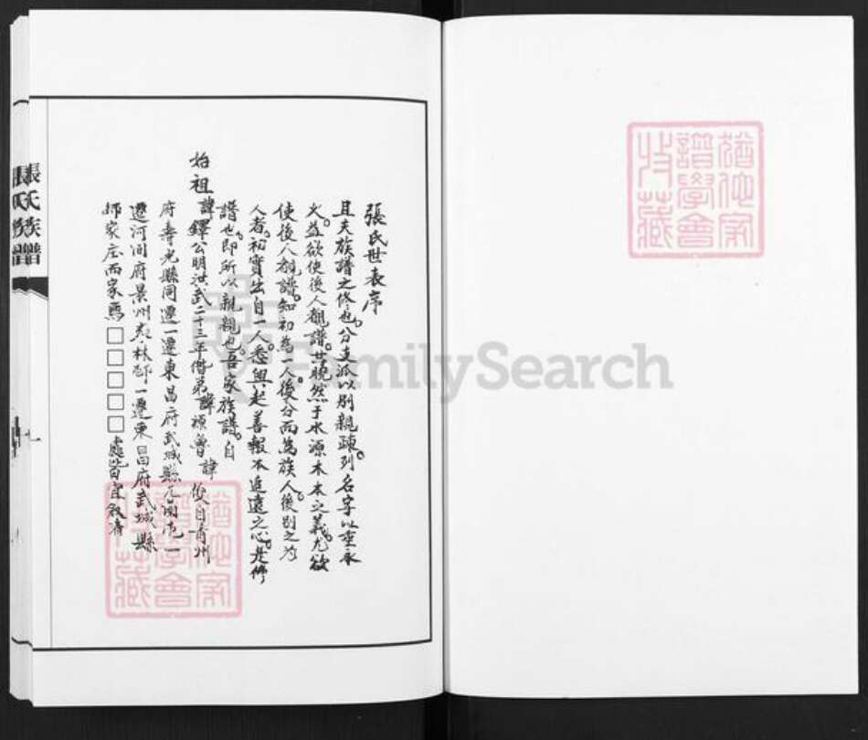 河北省保定市徐水区张氏族谱-张氏族谱.pdf电子版预览图1