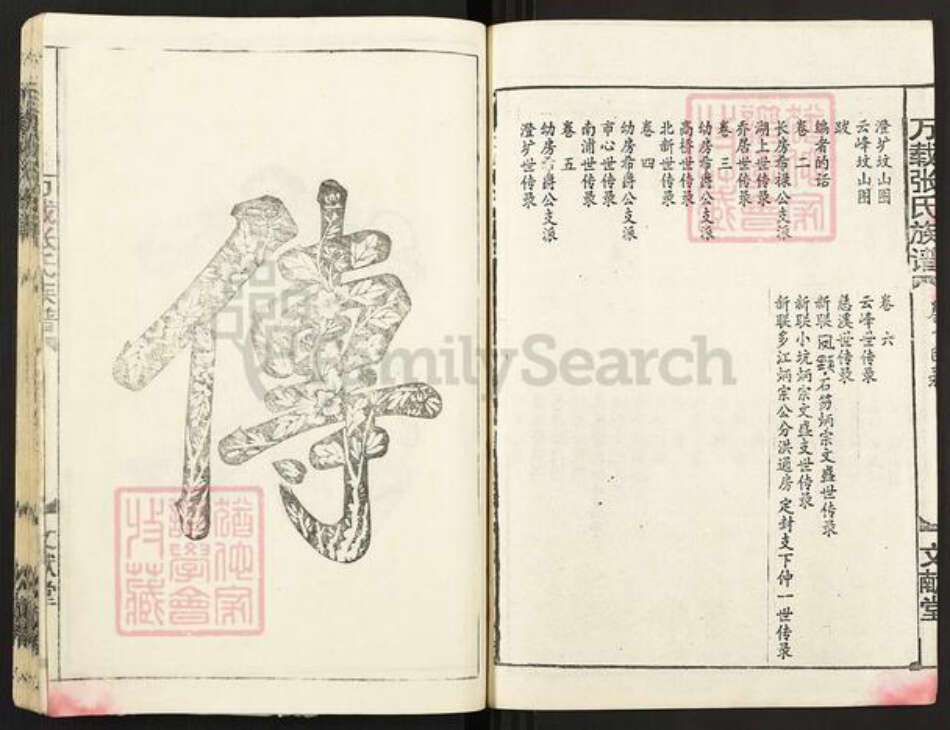 江西省宜春市万载县鹅峰乡张氏文献堂族谱-万载张氏族谱.pdf电子版预览图2