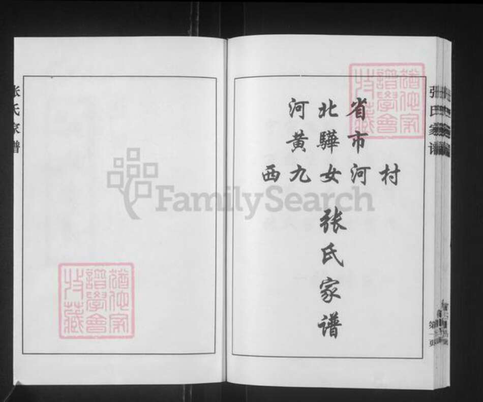 河北省沧州黄骅市官庄乡张氏族谱-张氏家谱.pdf电子版预览图2