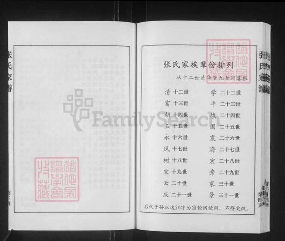 河北省沧州黄骅市官庄乡张氏族谱-张氏家谱.pdf电子版预览图5
