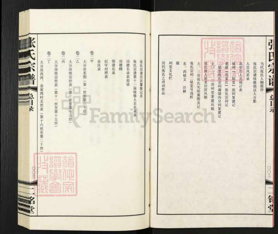 江苏省常州市武进县雪堰镇张氏二铭堂族谱-张氏宗谱.pdf电子版预览图3