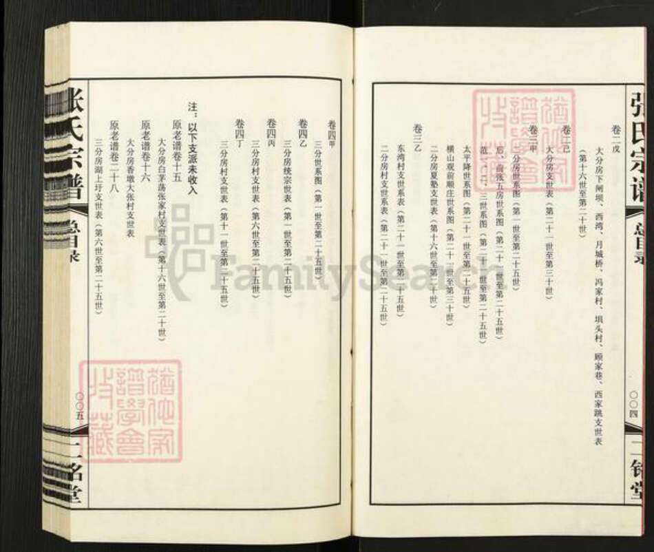 江苏省常州市武进县雪堰镇张氏二铭堂族谱-张氏宗谱.pdf电子版预览图4