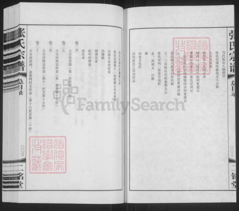 江苏省常州市武进县张氏二铭堂族谱-张氏宗谱.pdf电子版预览图3 江苏省常州市武进县张氏二铭堂族谱-张氏宗谱.pdf电子版预览图3