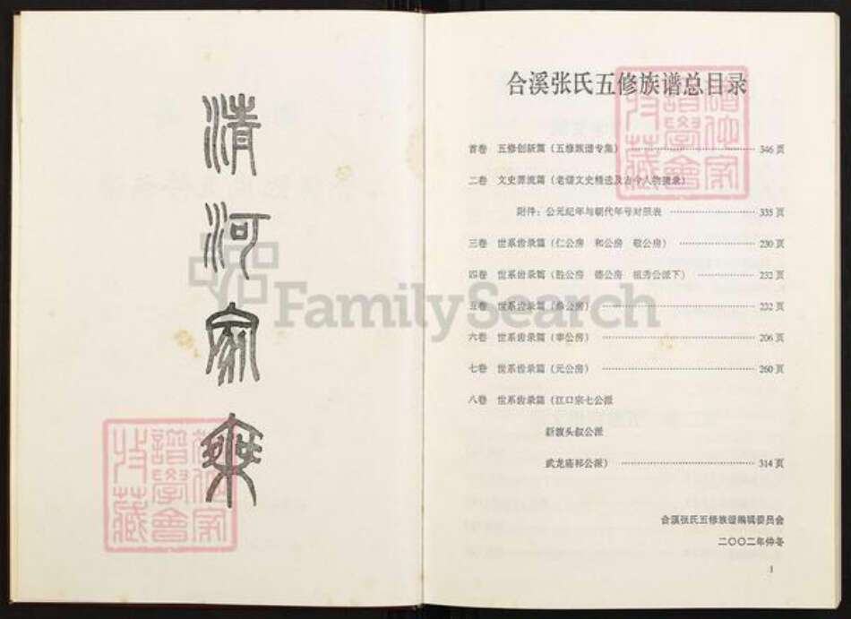 湖南省衡阳市衡南县相市乡张氏孝友堂族谱-衡南县合溪张氏五修族谱.pdf电子版预览图2