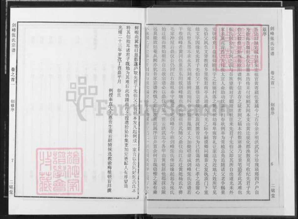 湖北省武汉市新洲区张氏二铭堂族谱-剑锋张氏族谱.pdf电子版预览图5