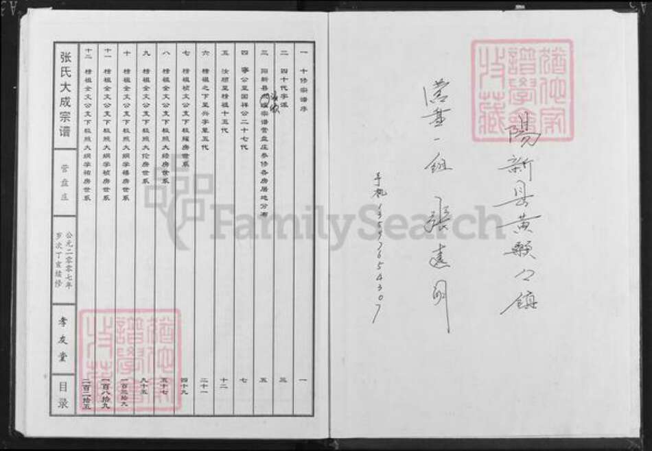 湖北省黄冈市蕲春县张氏孝友堂族谱-张氏宗谱.pdf电子版预览图2