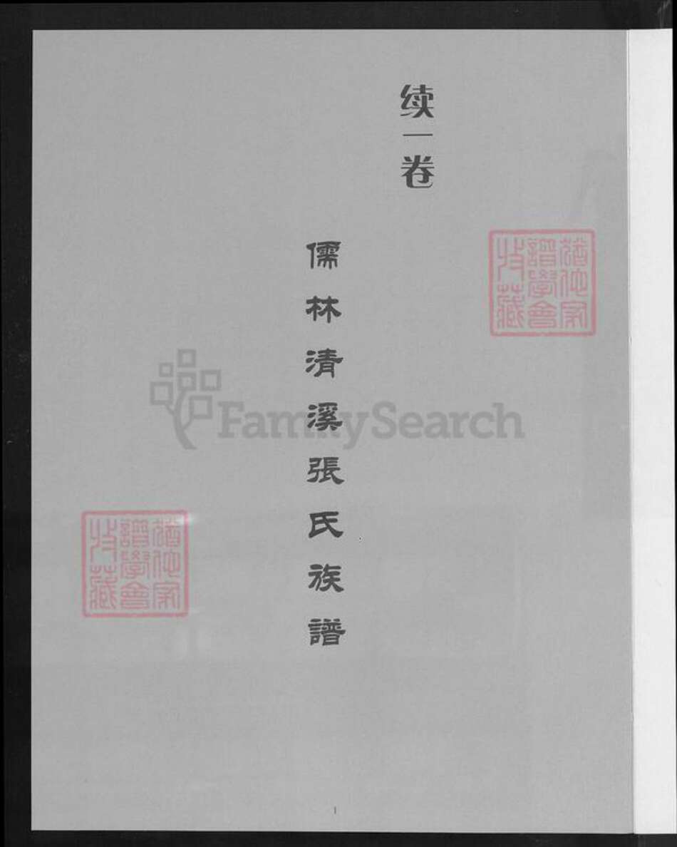 福建省泉州市安溪县大坪乡张氏族谱-儒林清溪张氏族谱(续).pdf电子版预览图5