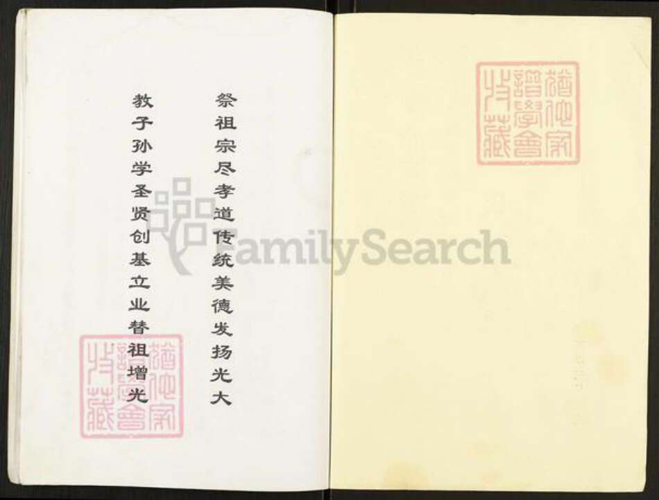江苏省盐城市盐都区张氏新清河堂族谱-张氏宗谱.pdf电子版预览图1