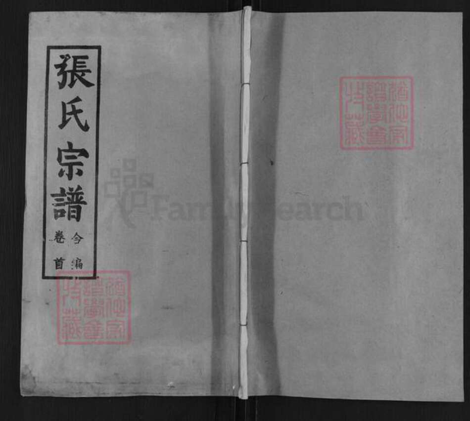 湖北省黄冈市麻城市张氏百忍堂族谱-张氏宗谱.pdf电子版缩略图