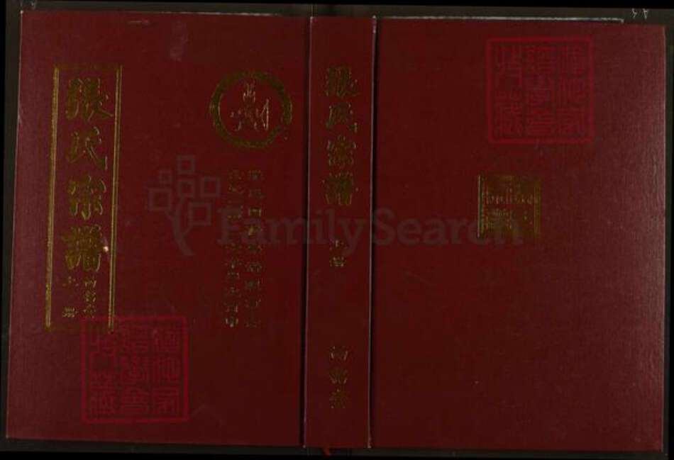 湖北省武汉市新洲区张氏两铭堂族谱-张氏宗谱.pdf电子版缩略图