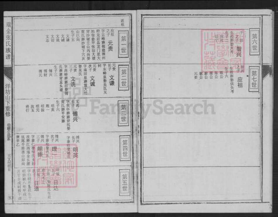 江西省赣州市瑞金市张氏族谱-瑞金张氏族谱.pdf电子版预览图5