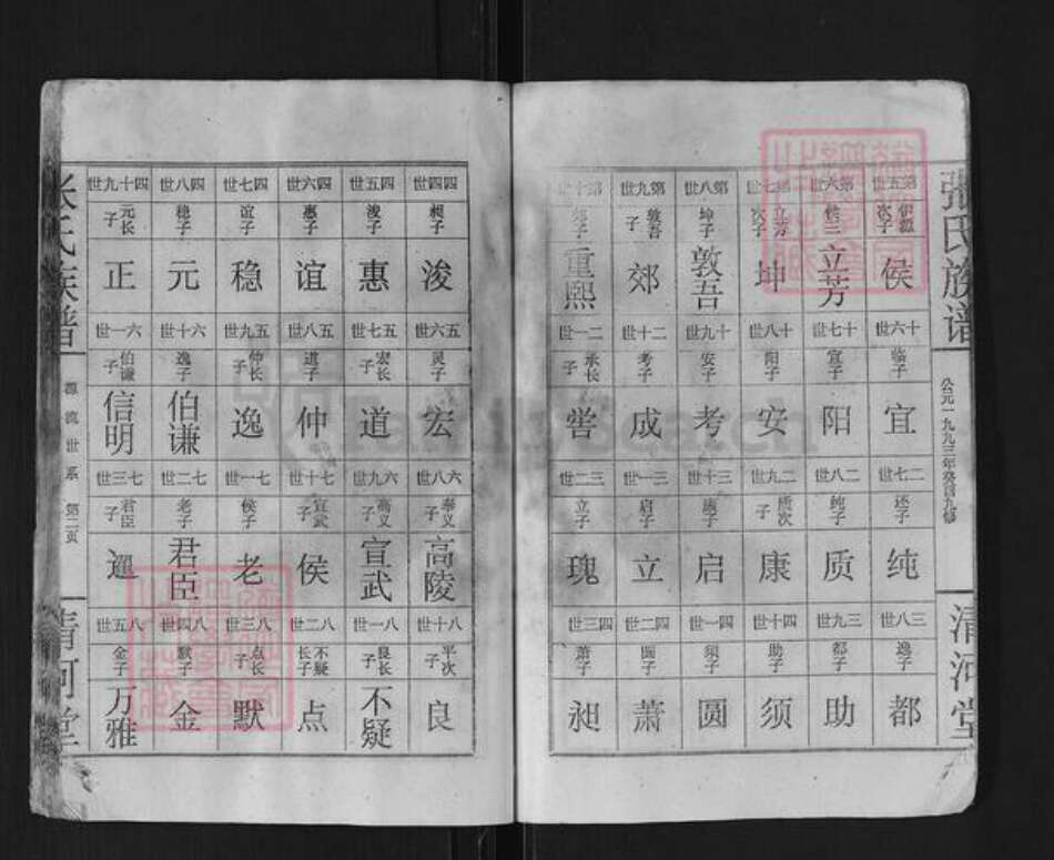 湖南省岳阳市平江县张氏清河堂族谱-张氏族谱.pdf电子版预览图4