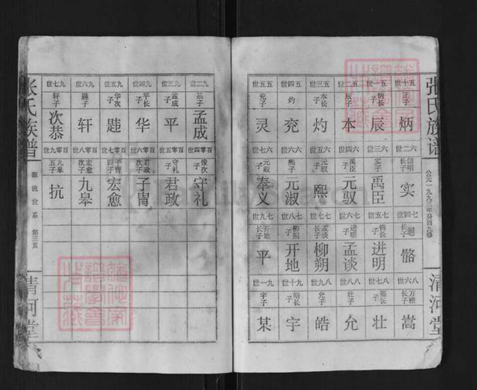 湖南省岳阳市平江县张氏清河堂族谱-张氏族谱.pdf电子版预览图5