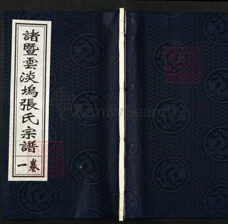 浙江省绍兴诸暨市诸暨张氏敦伦堂族谱-诸暨云淡坞张氏宗谱.pdf电子版缩略图