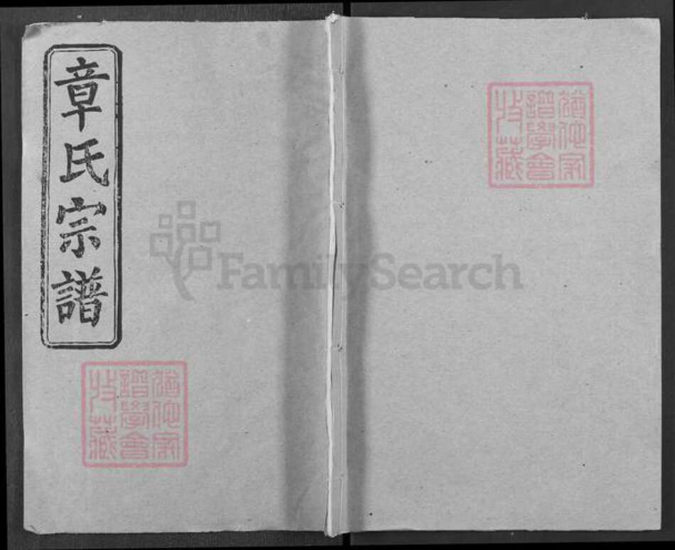 湖北省黄冈市浠水县巴河镇章氏敦睦堂族谱-章氏宗谱.pdf电子版缩略图