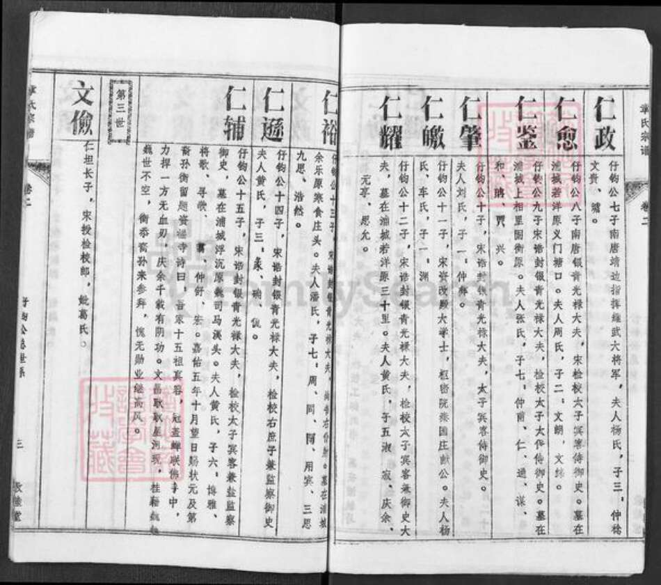 湖北省黄冈市浠水县巴河镇章氏敦睦堂族谱-章氏宗谱.pdf电子版预览图4