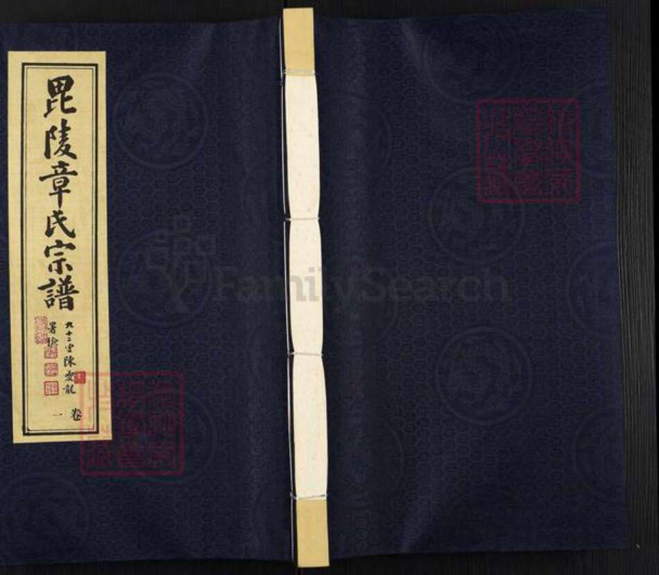 江苏省常州市武进县遥观镇章氏有斐堂族谱-常州章氏宗谱虞桥分谱.pdf电子版缩略图