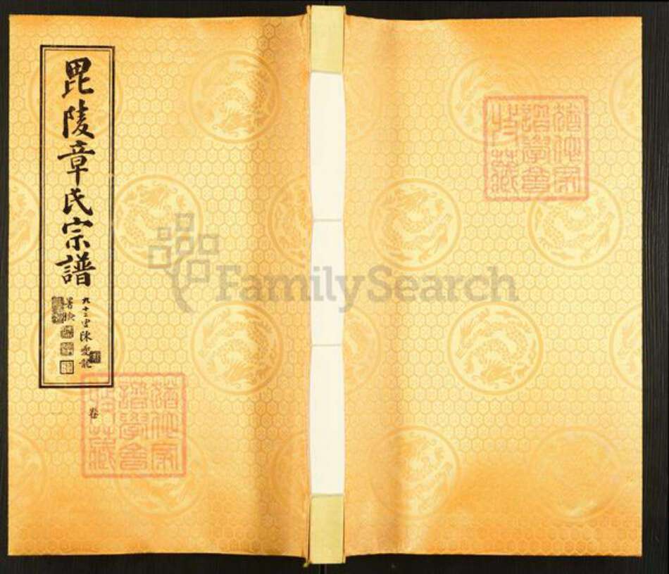 江苏省常州市武进县遥观镇章氏敦厚堂族谱-毘陵章氏宗谱.pdf电子版缩略图