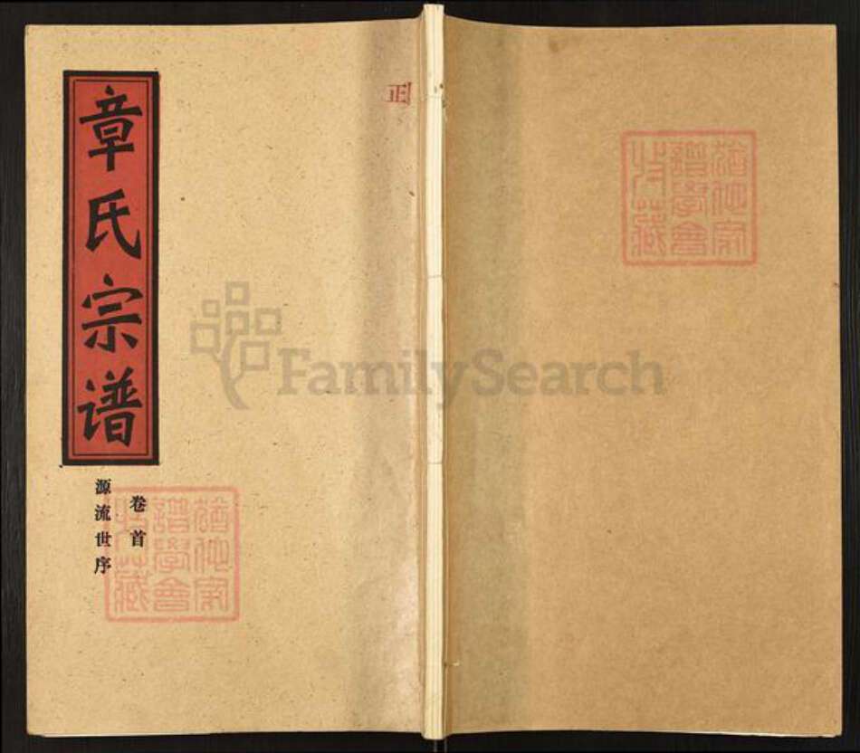 湖北省孝感市汉川市南河乡章氏全城堂族谱-章氏宗谱.pdf电子版缩略图