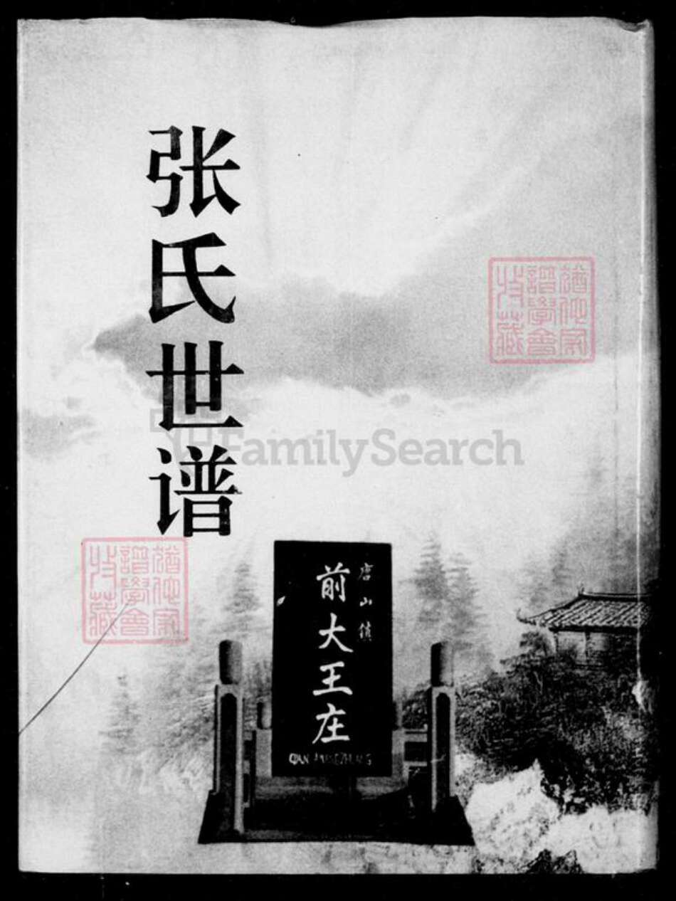 山东省淄博市桓台县张氏族谱-张氏世谱.pdf电子版预览图1