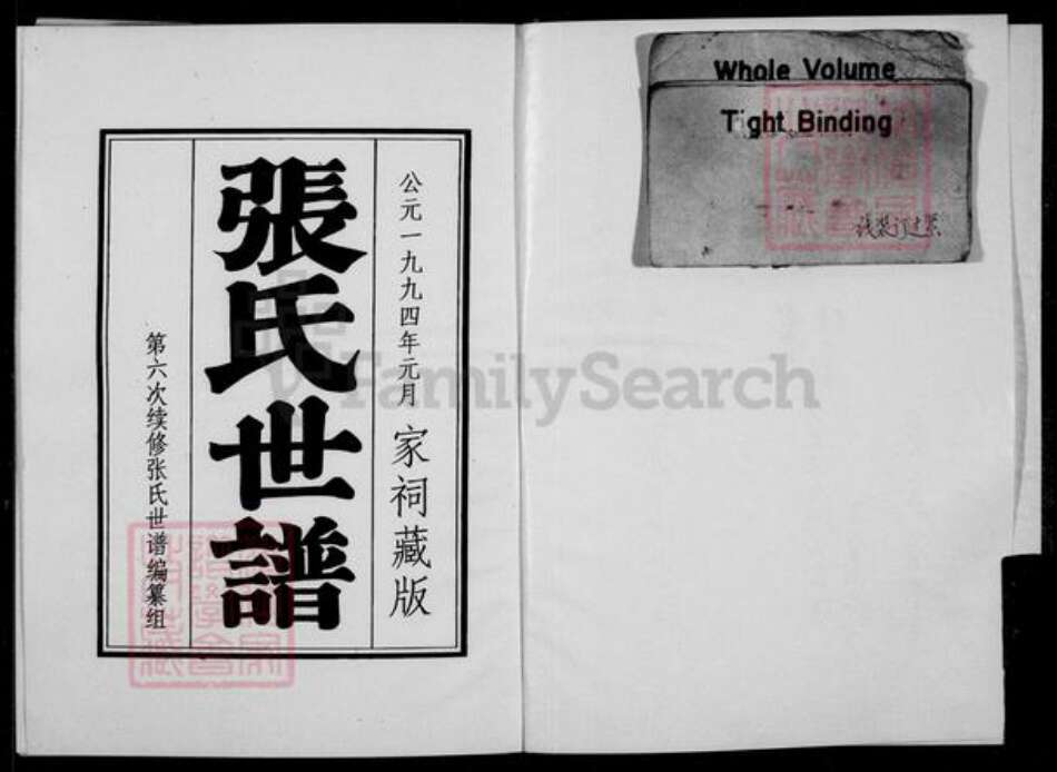 山东省淄博市桓台县张氏族谱-张氏世谱.pdf电子版预览图2