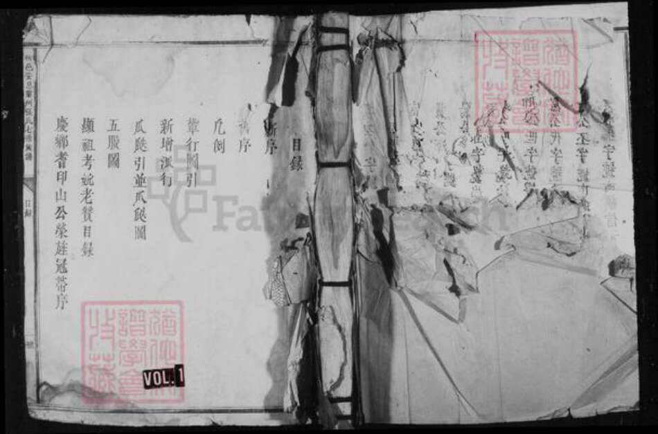 江西省赣州市兴国县江西省赣州市会昌县江西省赣州市信丰县张氏族谱-张氏七修族谱 [卷数未列].pdf电子版预览图1