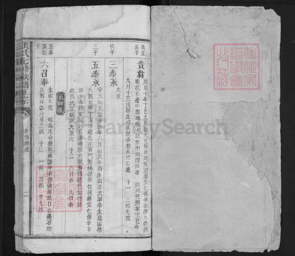 福建省江西省赣州市宁都县张氏族谱-张氏七修族谱正宗 [6卷].pdf电子版预览图1