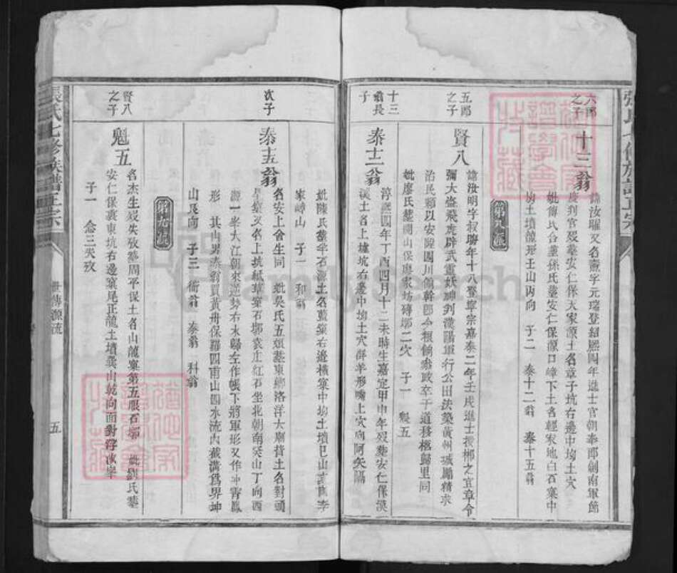 福建省江西省赣州市宁都县张氏族谱-张氏七修族谱正宗 [6卷].pdf电子版预览图4