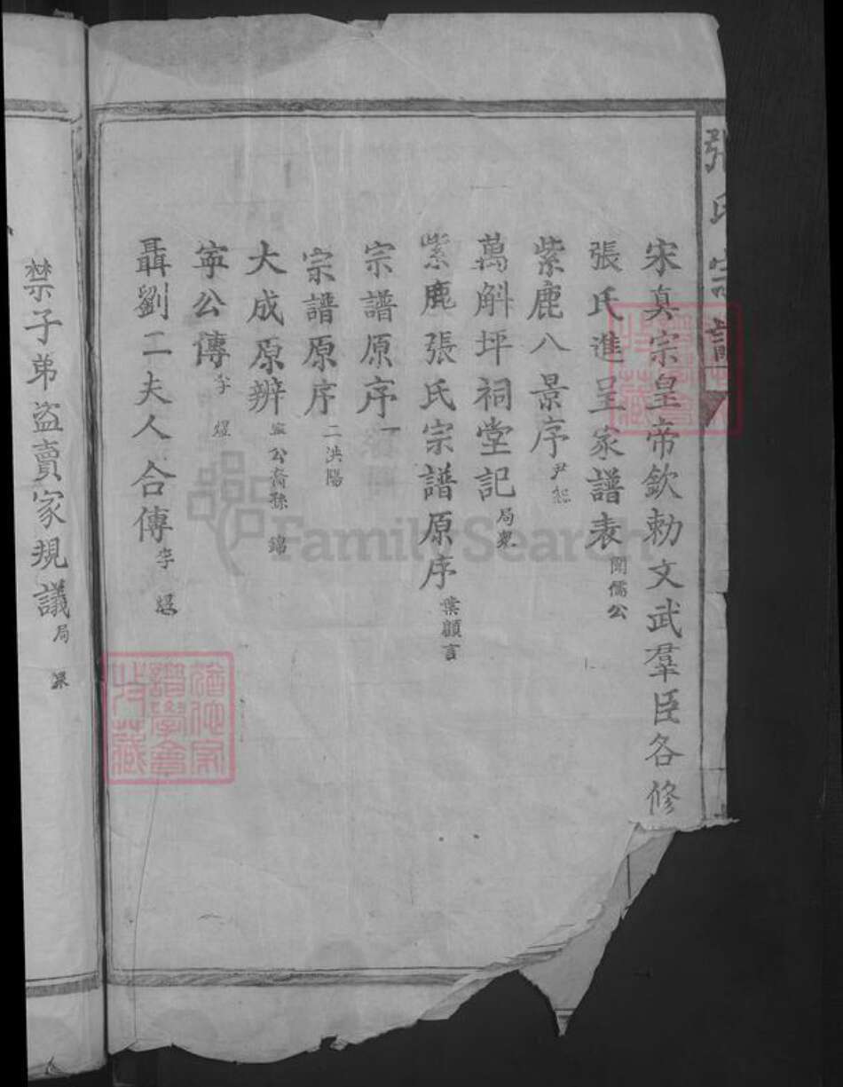 江西省九江市武宁县官莲乡张氏孝友堂族谱-张氏宗谱.pdf电子版预览图4