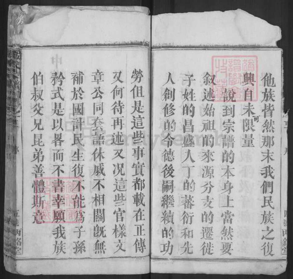 湖北省黄冈市浠水县清泉镇张氏丙铬堂族谱-鄂浠张氏宗谱.pdf电子版预览图5