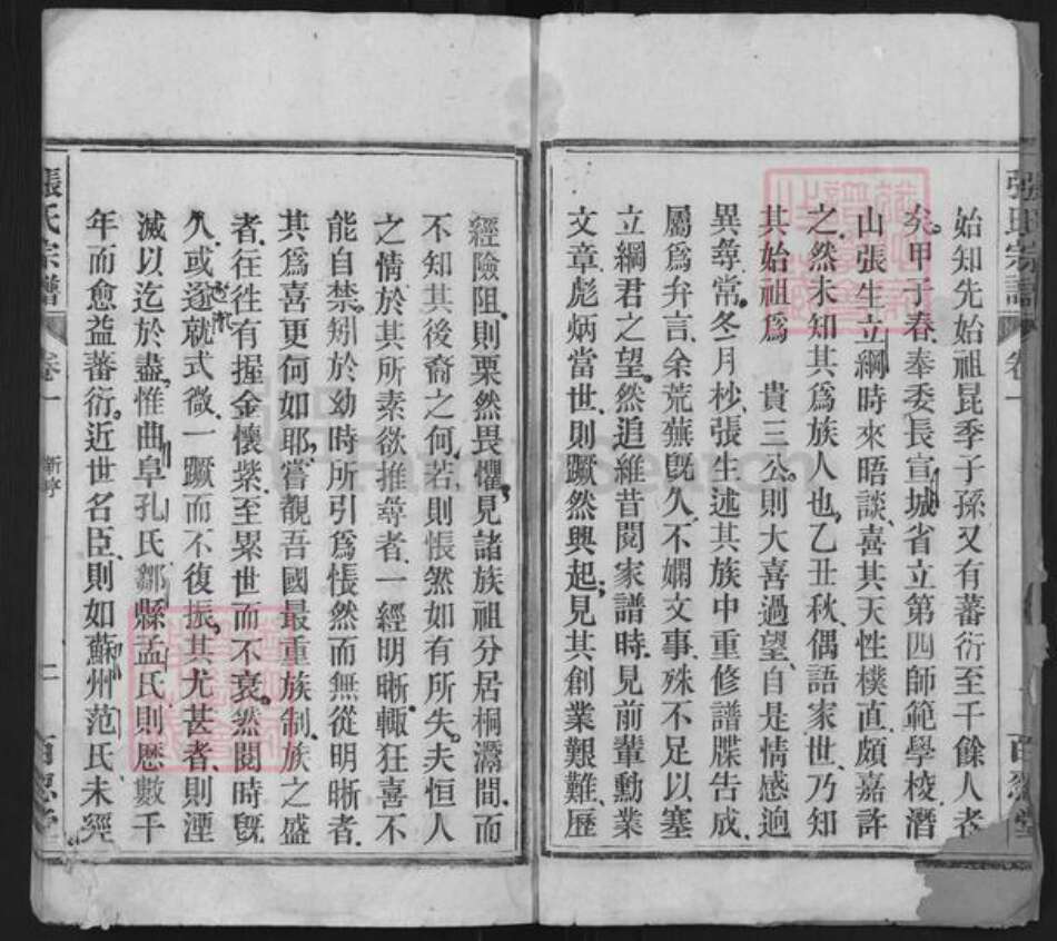 安徽省安庆市潜山市张氏百忍堂族谱-张氏家史.pdf电子版预览图2