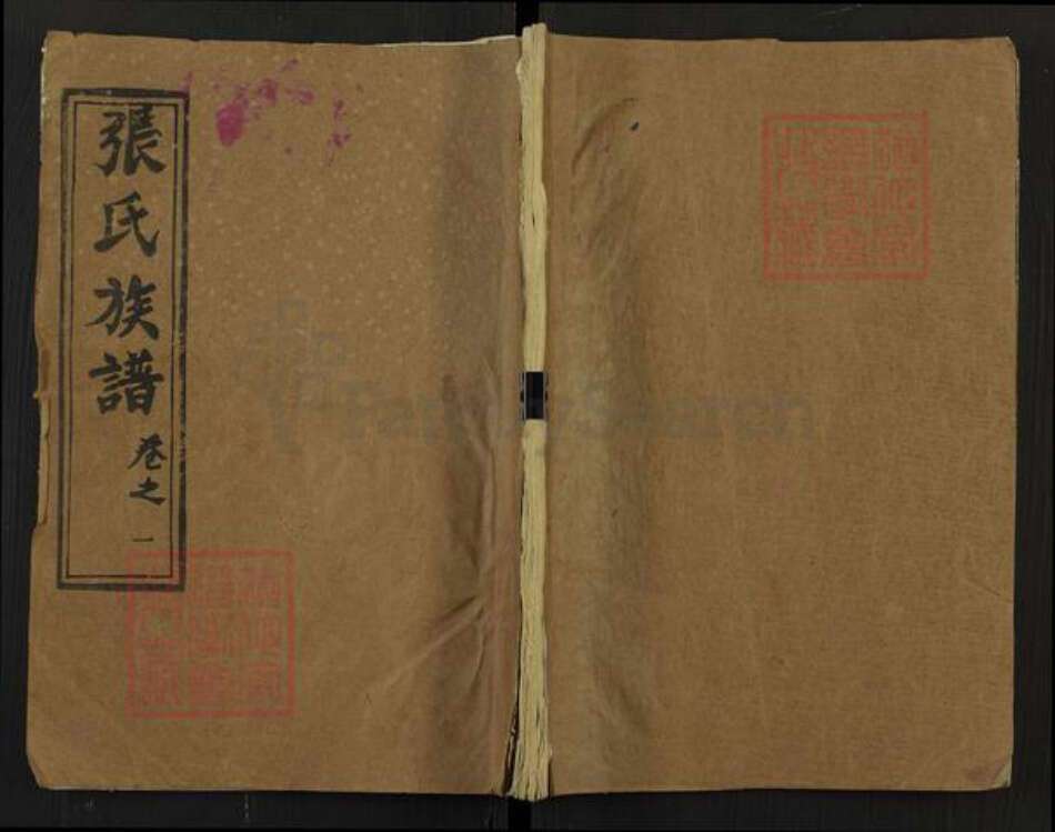 湖北省黄冈市麻城市龟山镇张氏孝友堂族谱-张氏族谱.pdf电子版缩略图