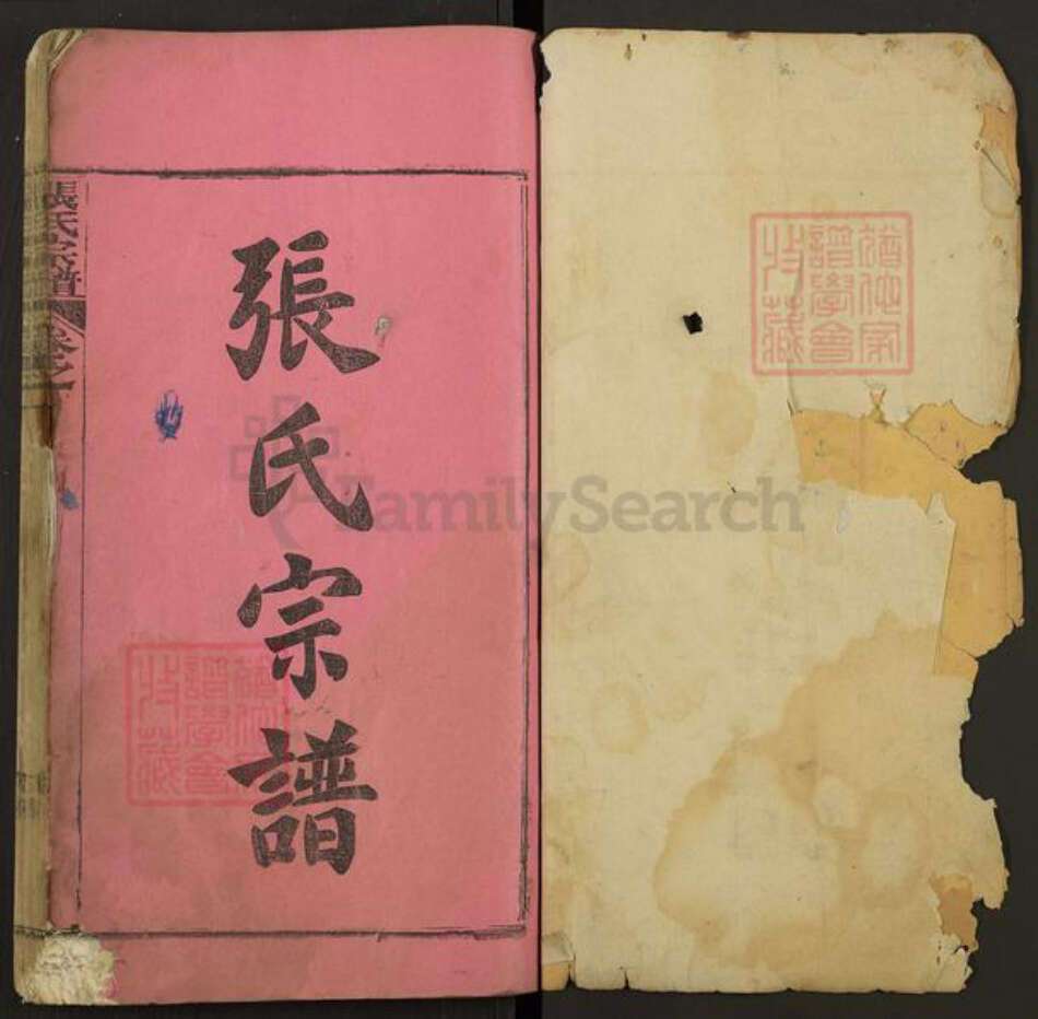 湖北省黄冈市麻城市张氏族谱-张氏宗谱.pdf电子版预览图1