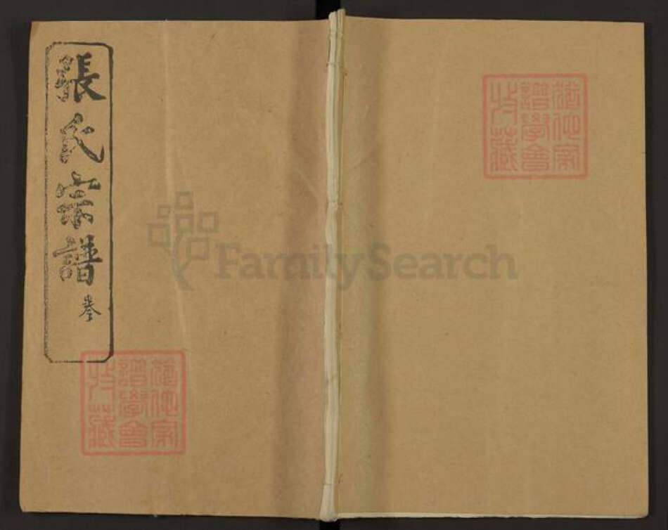 湖北省黄冈市罗田县张氏百忍堂族谱-张氏宗谱.pdf电子版缩略图