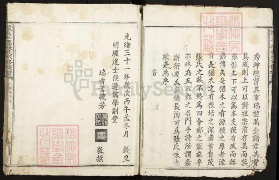 江西省赣州市信丰县张氏族谱-赣邑下径张氏六修族谱.pdf电子版预览图4