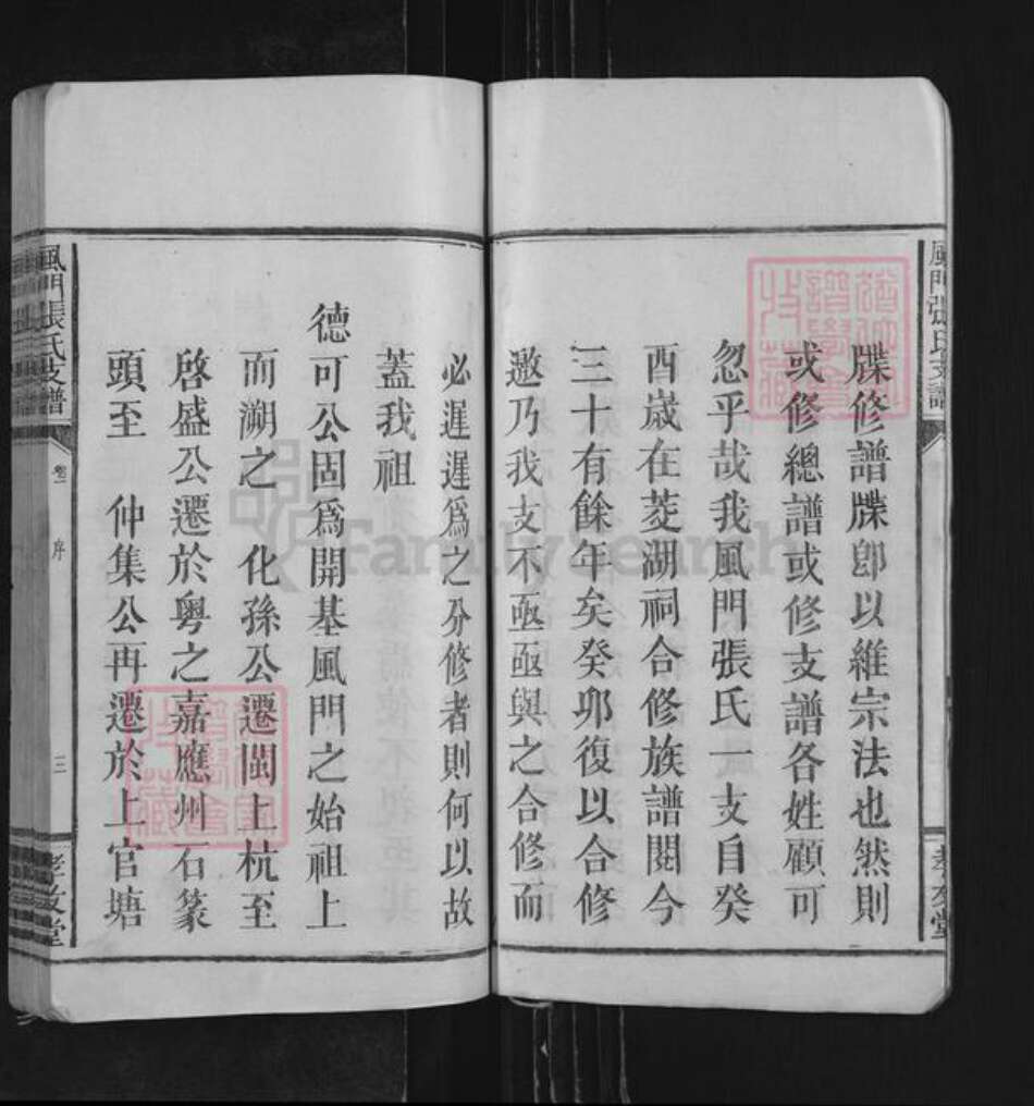 江西省宜春市万载县白水乡张氏孝友堂族谱-风门张氏支谱.pdf电子版预览图4