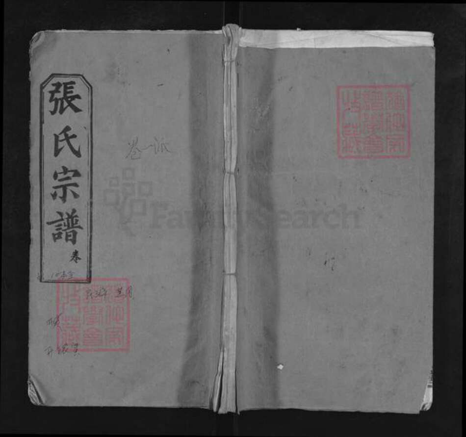 湖北省鄂州市华容区华容镇张氏金鉴堂族谱-张氏宗谱.pdf电子版缩略图