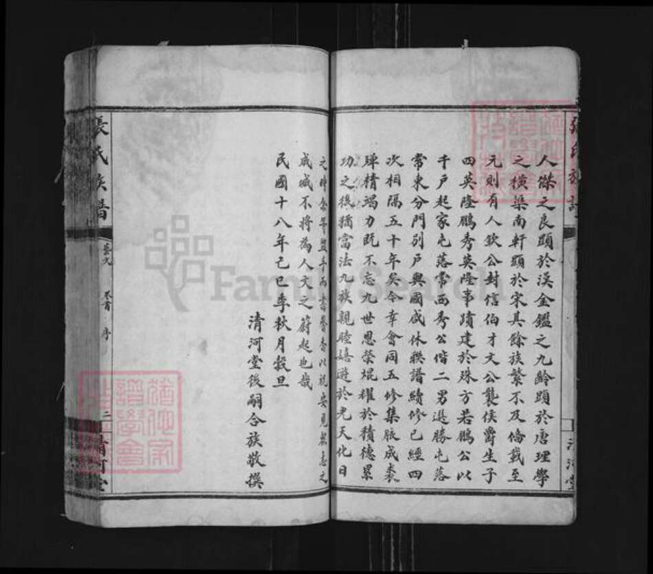 湖南省衡阳市耒阳市仁义镇张氏清河堂族谱-张氏族谱.pdf电子版预览图3